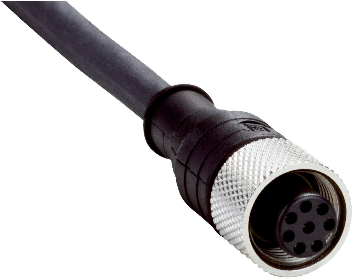 [Klever Portal:7819:daeb7c3e4c02] SICK Cable M12 hembra, 7 conductores y pantalla, 10 m - DOL-127SG10ME25KM0 · Imagen principal