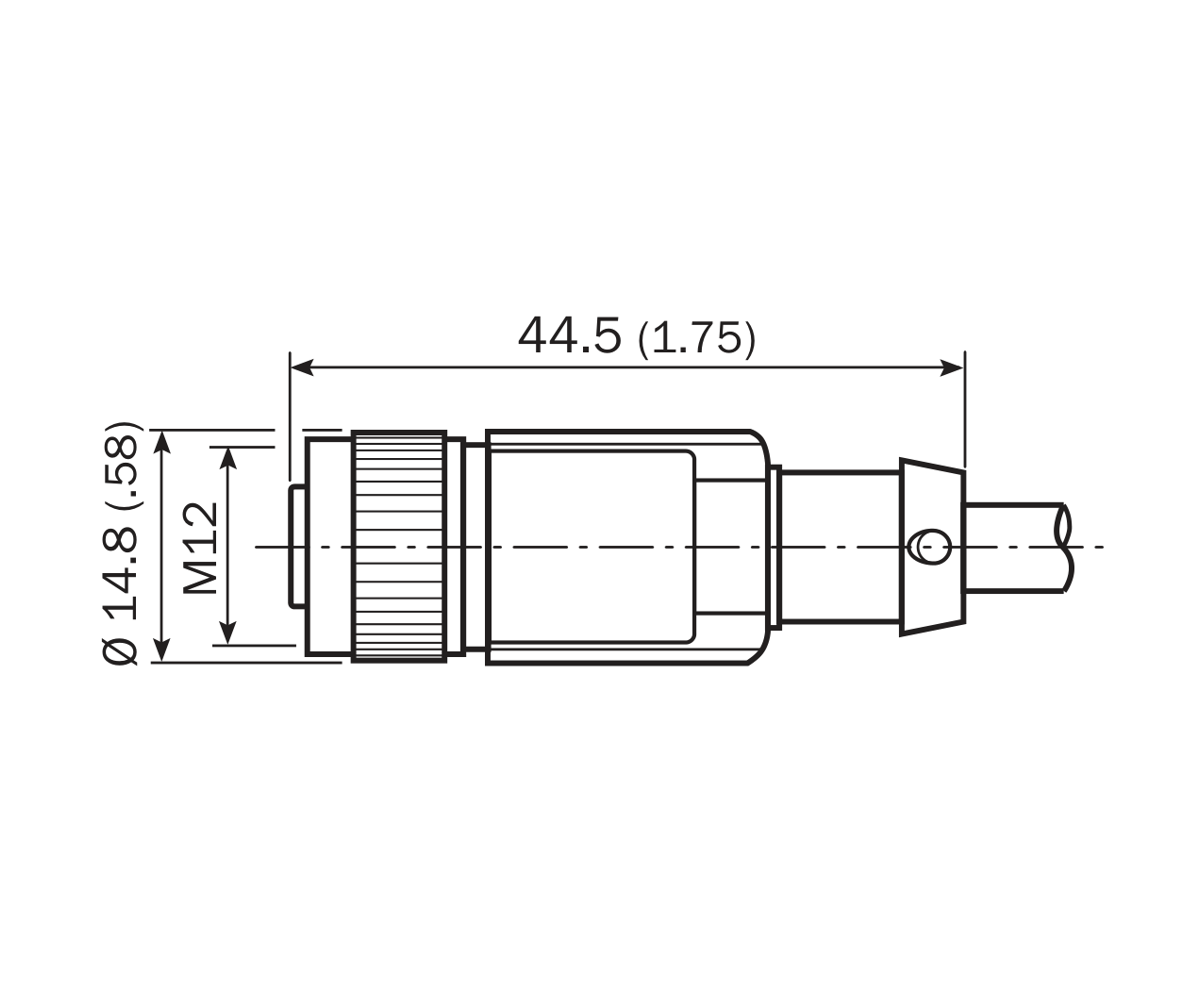 [Klever Portal:7825:77b6fb19aff8] SICK Cable M12 hembra de 8 polos, PUR sin apantallar, 10 m - DOL-1208G10MD25KM1