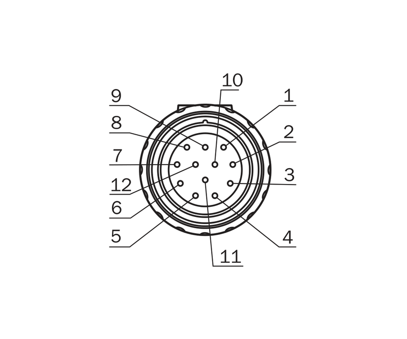 [Klever Portal:7836:1429202c69a7] SICK Cable incremental M23 hembra de 12 polos, 3 m - DOL-2312-G03MMA3