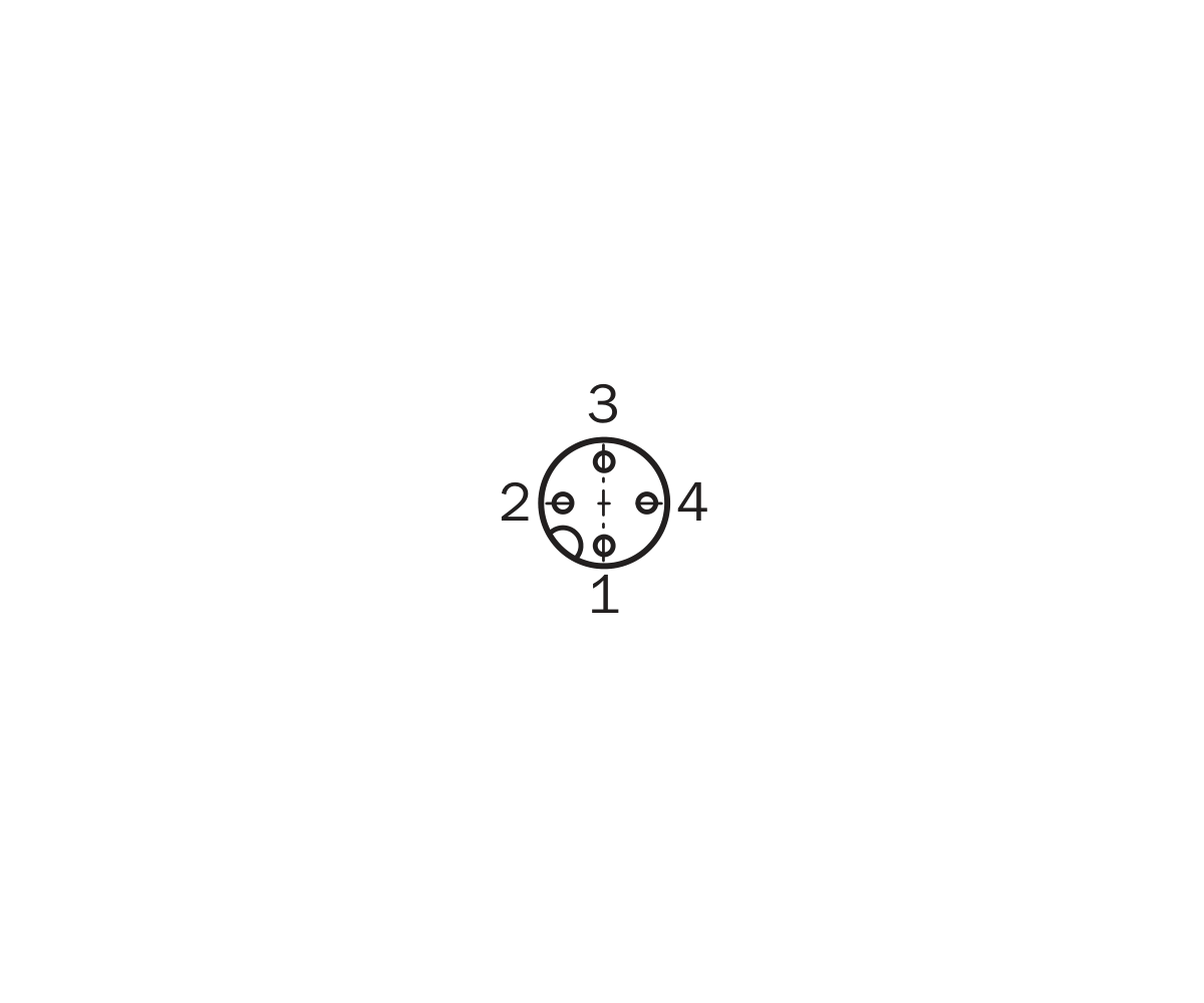 [Klever Portal:7896:9f45431490a4] SICK Cable M12 acodado con LED PNP para entornos higiénicos, 10 m - YI2AP4-100VB3XLEAX