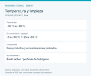 SICK Cable M8 para entornos higiénicos, 25 m - YF8U53-250VA1XLEAX