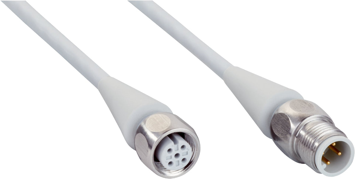 [Klever Portal:7909:e178024fbe62] SICK Cable M12 hembra-macho de PP para entornos higiénicos, 5 m - DSL-1204-G05MRN · Imagen principal