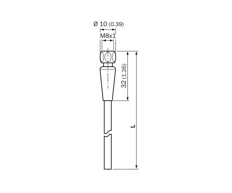 [Klever Portal:7915:45eceef7751f] SICK Cable M8 hembra de PP para entornos higiénicos, 5 m - DOL-0803-G05MRN