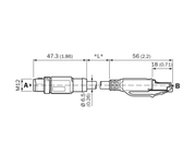 SICK Cable Ethernet M12 D a RJ45, 5 m - SSL-2J04-G05MR