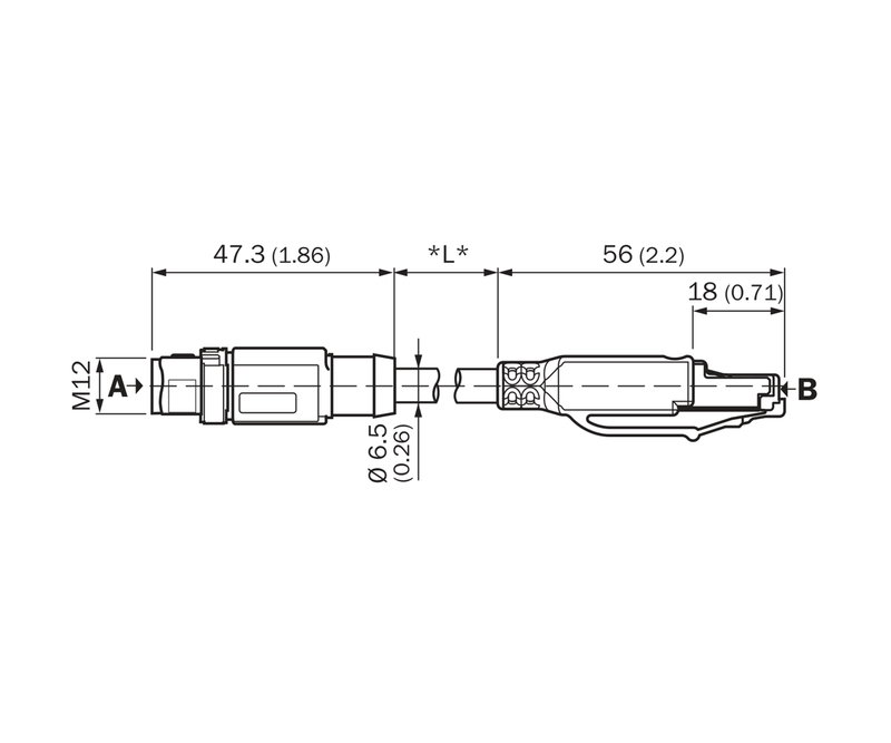 [Klever Portal:7920:8af8109e5b6b] SICK Cable Ethernet M12 D a RJ45, 5 m - SSL-2J04-G05MR