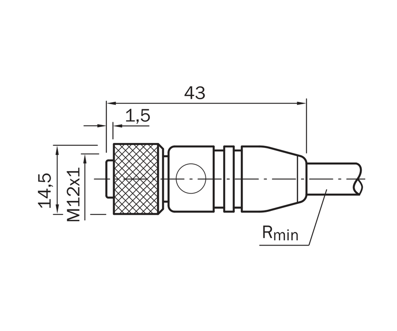 [Klever Portal:7945:ab8f0c971819] SICK Cable M12 de 8 polos, PVC apantallado, 10 m - DOL-1208-G10MF