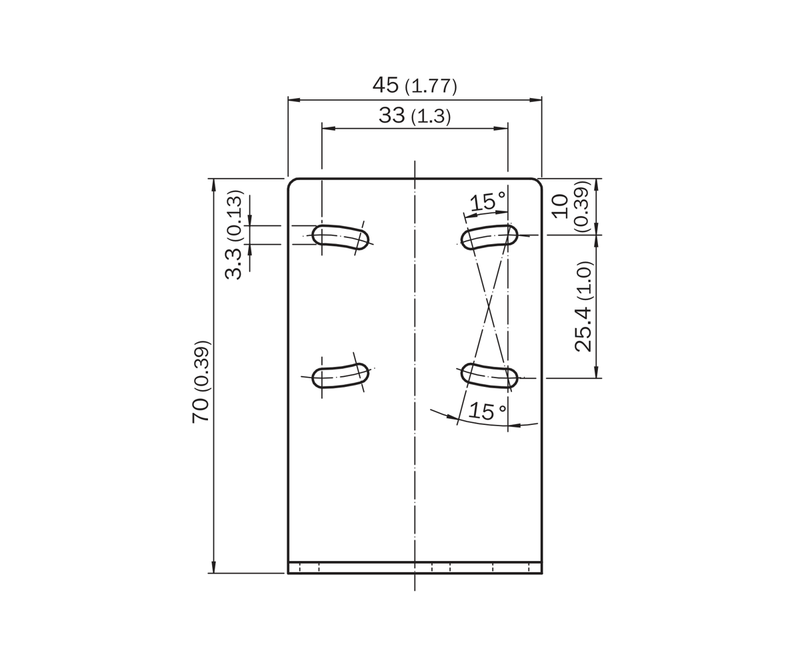[Klever Portal:7990:b00df4a8da0a] SICK Kit de fijación de acero inoxidable - BEF-WN-G6