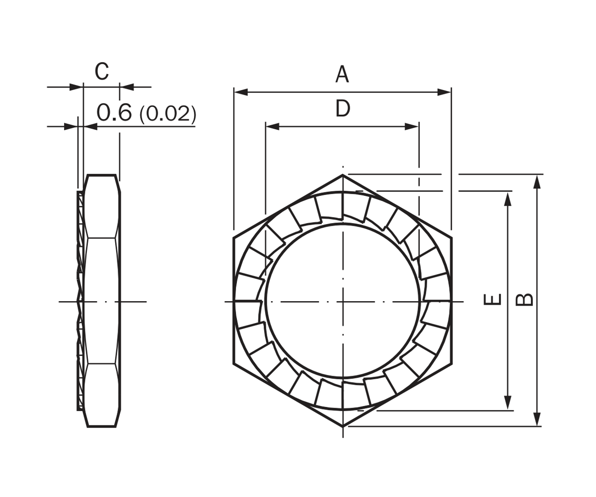 [Klever Portal:8010:2861a9a36bbe] SICK Tuercas hexagonales M18 × 1, 2 piezas - BEF-MU-M18N