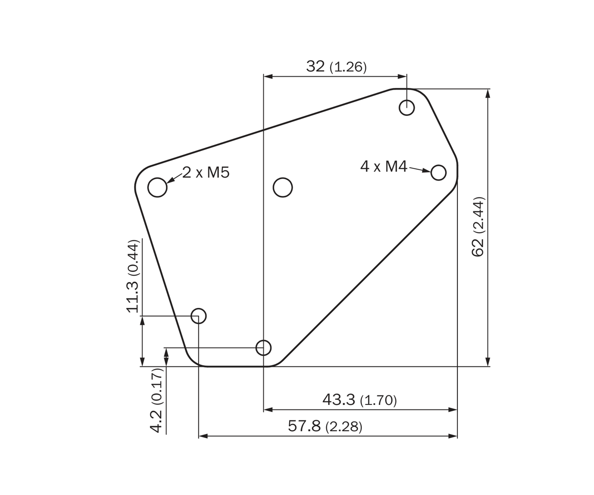 [Klever Portal:8025:e6f9871a5e8c] SICK Placa adaptadora para KT5 / KT6 a KTS - BEF-AP-KTS