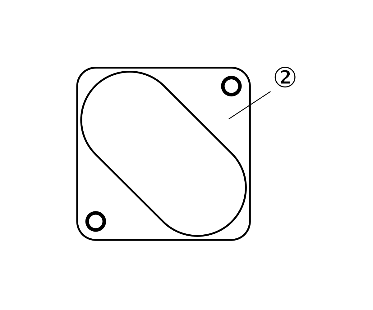 [Klever Portal:8050:887d6704da5a] SICK Placa magnética de montaje para Multi Physics Box - BEF-APM-MPB
