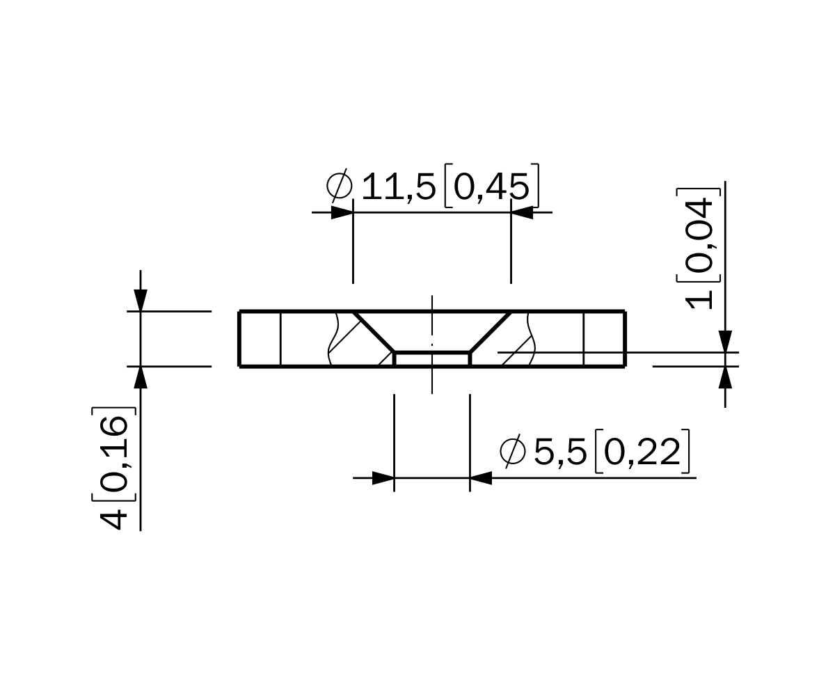 [Klever Portal:8060:2bf77a9f3903] SICK Placa adaptadora M5 para Multi Physics Box - BEF-AP5-MPB
