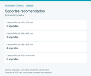 SICK Cinta de sujeción para sensores MPA - BEF-KHZR210MPA
