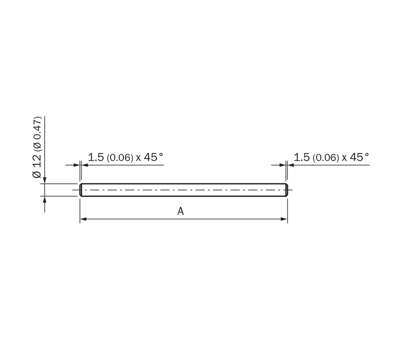 [Klever Portal:8095:ed97d6efbaec] SICK Barra de montaje recta inoxidable, 200 mm - BEF-MS12G-NA