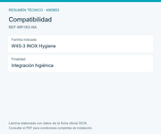 SICK Tubo de montaje 18 × 100 mm para W4S-3 INOX Hygiene - BEF-MR18G-NA