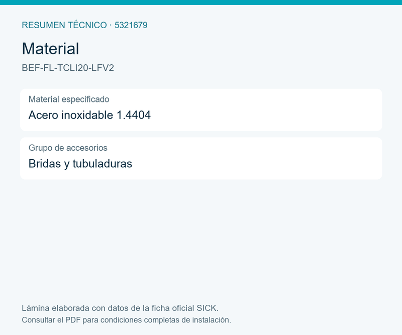 [Klever Portal:8111:94de69ba0dc4] SICK Brida de soldadura inoxidable Tri-Clamp 2 pulgadas - BEF-FL-TCLI20-LFV2