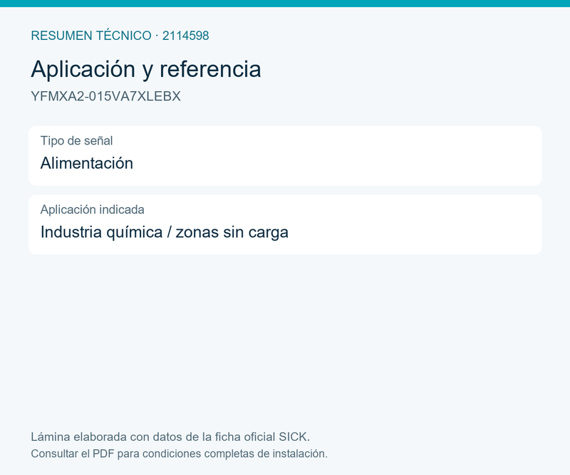[Klever Portal:8117:a0fc8f8fc620] SICK Cable Molex hembra de 2 polos a extremo abierto, 1,5 m - YFMXA2-015VA7XLEBX