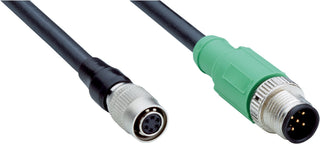 SICK Cable M12 macho de 5 pines a HR10 hembra de 6 polos, 1 m - YM2AA5-010UB6FHRS6