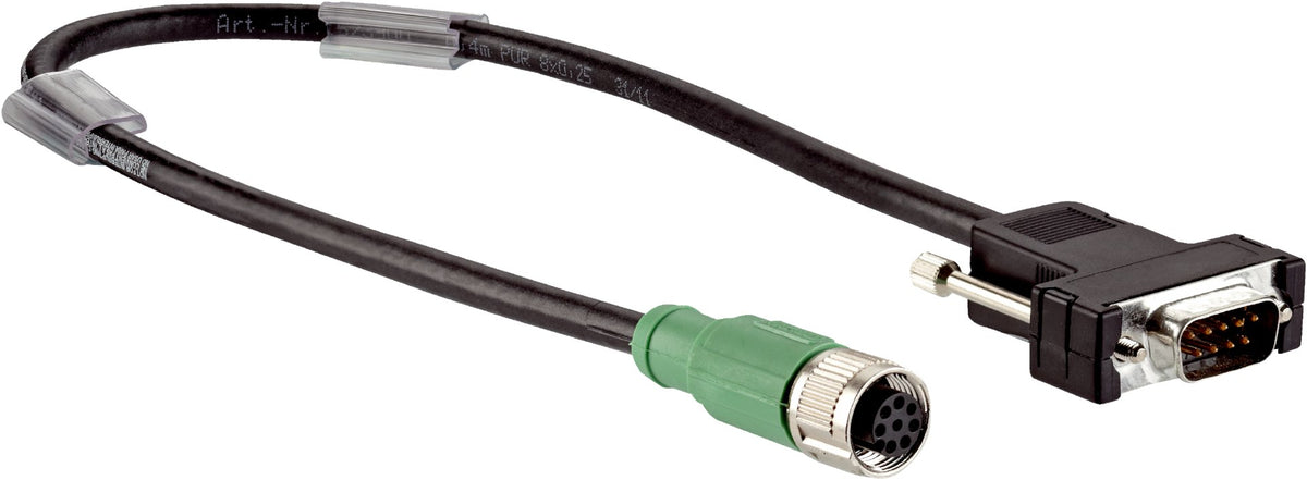 [Klever Portal:8124:63ee561df3ec] SICK Cable adaptador de programación M12 a D-Sub, 0,5 m - DSL-2D08-G0M5AC3 · Imagen principal