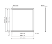 SICK Placa reflectante Diamond Grade de 1000 x 1000 mm - PL880DG