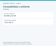 SICK Placa reflectante Diamond Grade de 1000 x 1000 mm - PL880DG