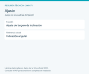 SICK Juego de escuadras con placa de refrigeración - Juego de escuadras de fijación