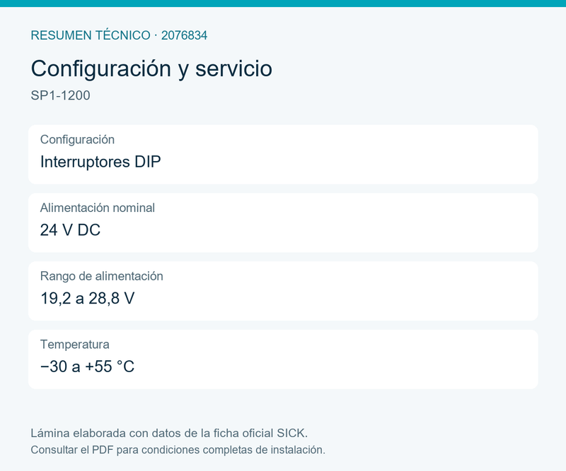 [Klever Portal:8292:097a979cd319] SICK Conector de sistema M12 de 8 polos para deTec y deTem - SP1-1200