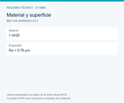 SICK Adaptador soldado D29 - BEF-HA-SHWD29-LFC1
