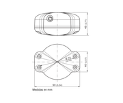 SICK Rodillo tensor para interruptores de cable - iE110-PTR