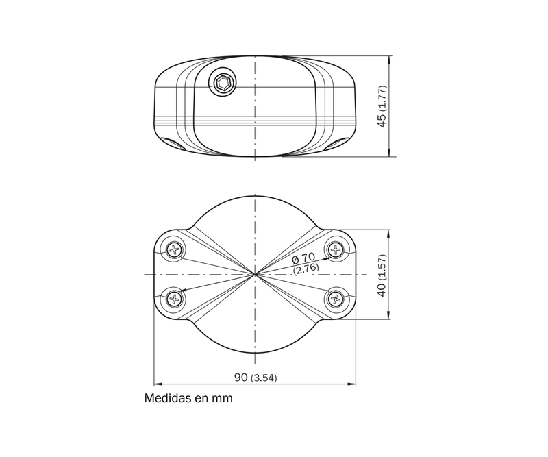 [Klever Portal:8400:034e7918ce60] SICK Rodillo tensor para interruptores de cable - iE110-PTR