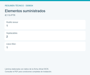 SICK Rodillo tensor para interruptores de cable - iE110-PTR