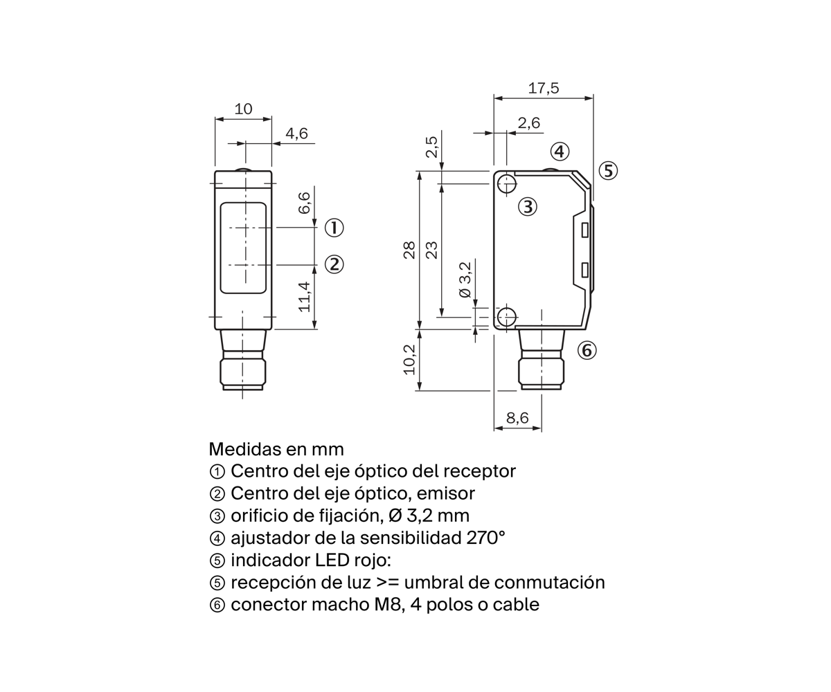 [Klever Portal:8445:3b4332b39eb8] SICK Barrera réflex PNP para objetos transparentes - WL150-P420