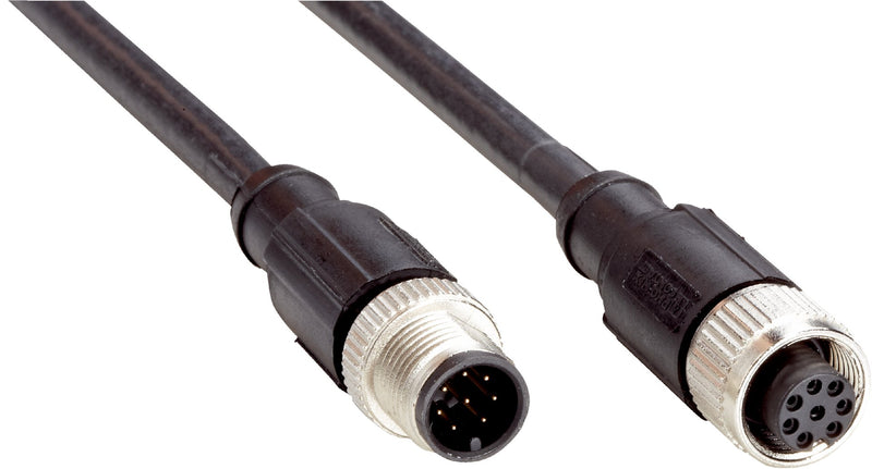 [Klever Portal:8459:5abc310b25a3] SICK Cable M12 de ocho polos apantallado, 1 m - DSL-1208-G01MAC · Imagen principal