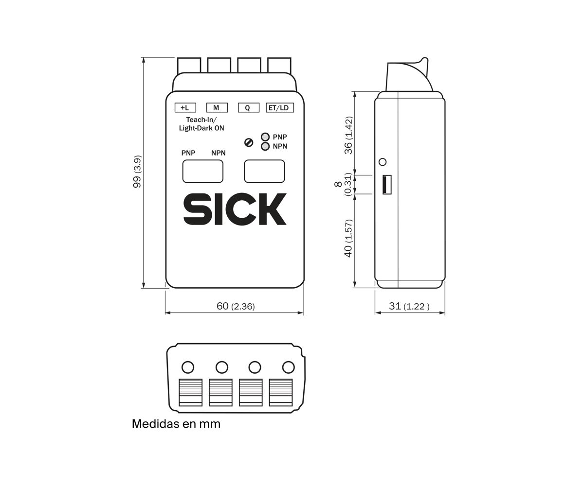 [Klever Portal:8485:72fb3e423c67] SICK Comprobador portátil para sensores PNP y NPN - Caja de pruebas 18 V