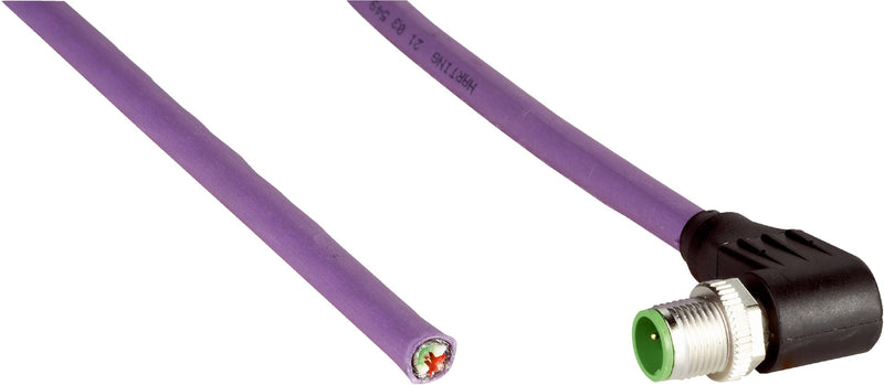 [Klever Portal:8504:5f84dc9ae5b5] SICK Cable PROFIBUS DP M12 B acodado, 5 m - STL-1205-W05MQ · Imagen principal