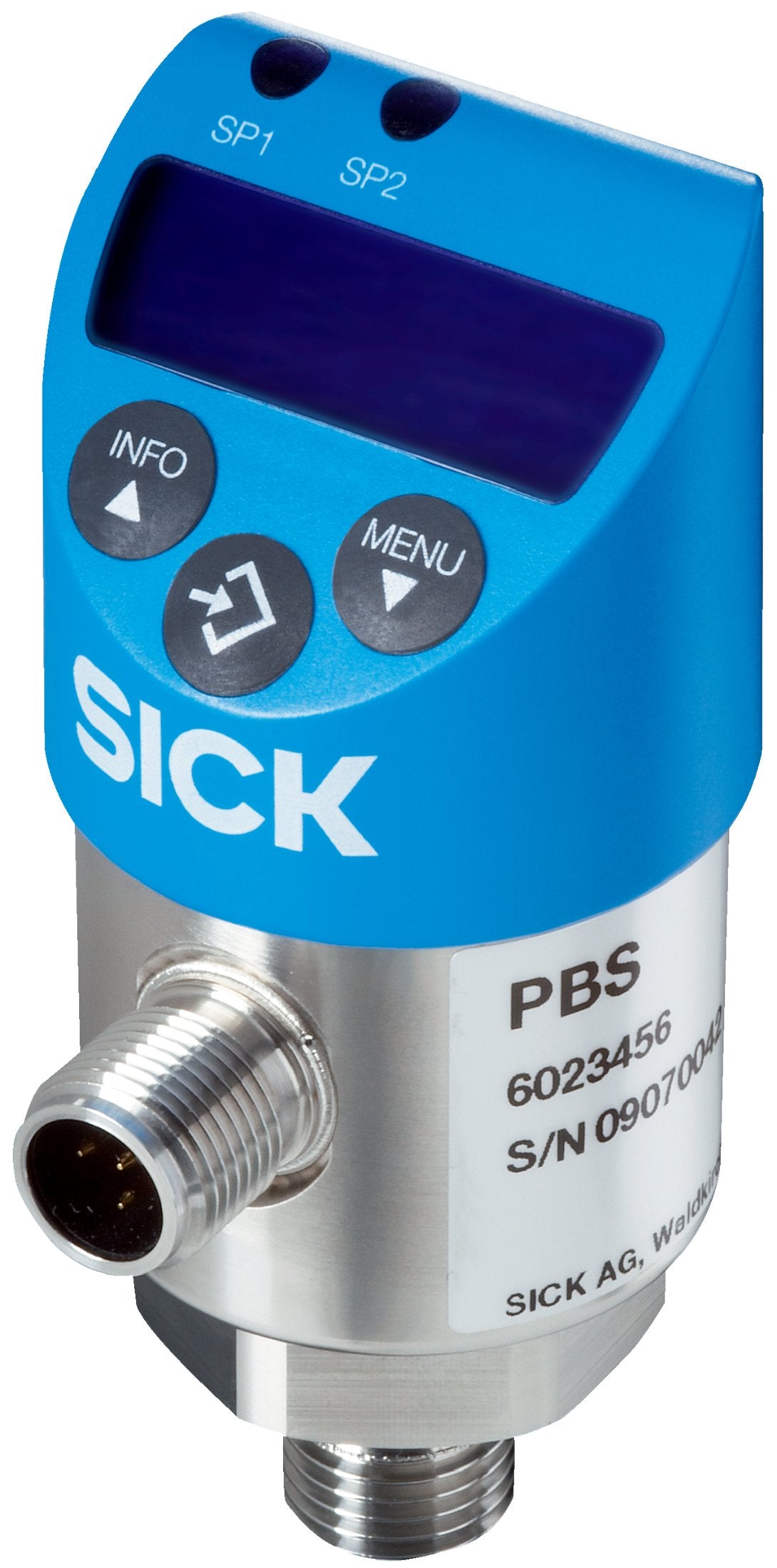 [Klever Portal:8512:33c04bf3027f] SICK Sensor de presión relativa 0 a 6 bar - PBS-RB6X0SGESSCD5A0Z