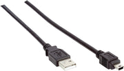 SICK Cable de configuración USB apantallado - Cable USB-A a Mini USB, 3 m