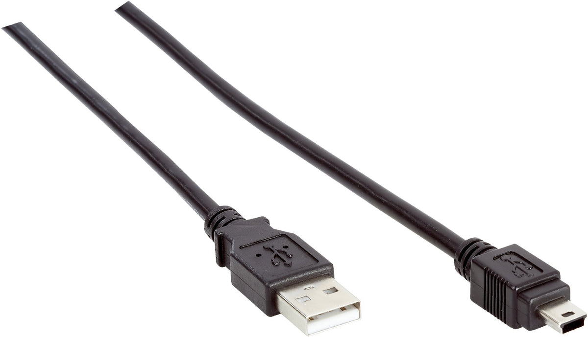 [Klever Portal:8514:58e411789f9c] SICK Cable de configuración USB apantallado - Cable USB-A a Mini USB, 3 m · Imagen principal