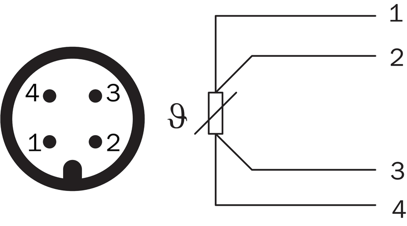 [Klever Portal:8541:e6b7998adab1] SICK Sensor de temperatura Pt100 de cuatro hilos - TCT-1PAZZ1506MZ