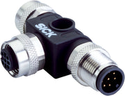 SICK Distribuidor M12 en T para MLG2 y PLC - SBO-02F12-SM1