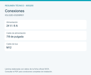SICK Maestro IO-Link EtherNet/IP - IOLG2EI-03208R01
