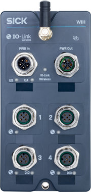SICK Hub IO-Link Wireless de cuatro puertos - WIH 4HU-1031