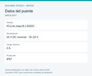 SICK Puente IO-Link Wireless clase B - WIB B-2041