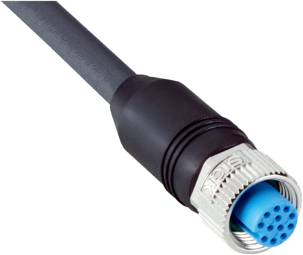 [Klever Portal:8679:7b1392c04ce4] SICK Cable M12 hembra de doce polos sin apantallar, 5 m - YF2A1B-050UD1XLEAX · Imagen principal