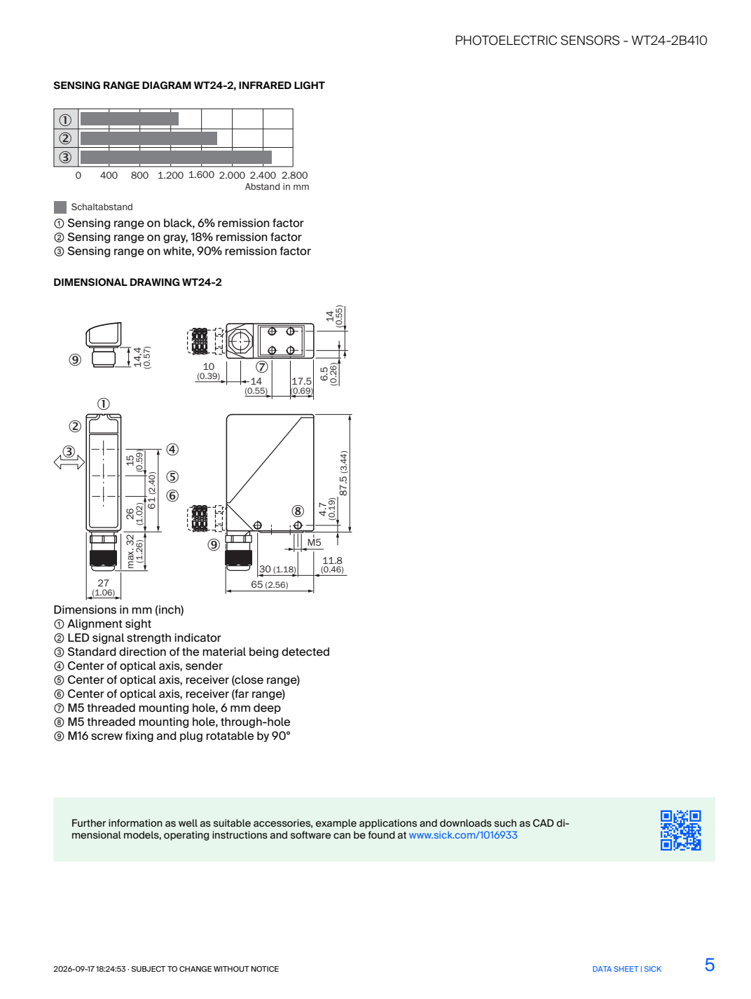 [Klever Portal:8732:1ebcc0376253] SICK WT24-2B410