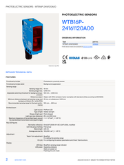 SICK WTB16P-24161120A00