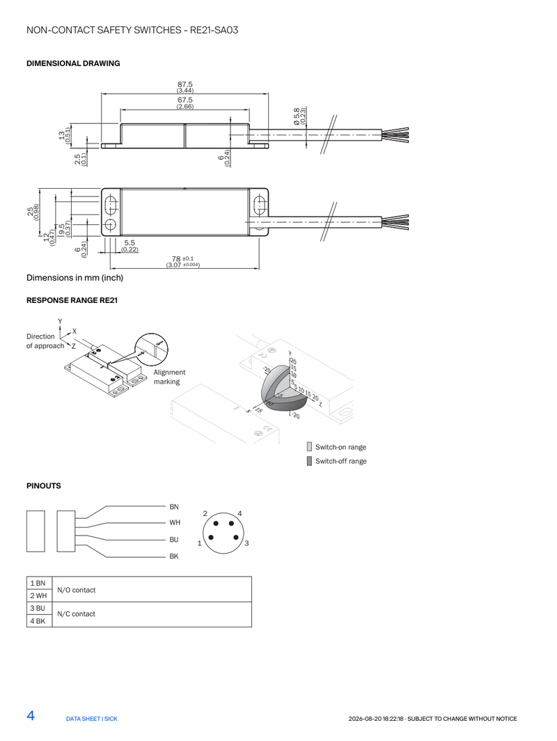 [Klever Portal:8850:747b3b7bac92] SICK RE21-SA03