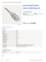 SICK IMI18-08BPSNU2S