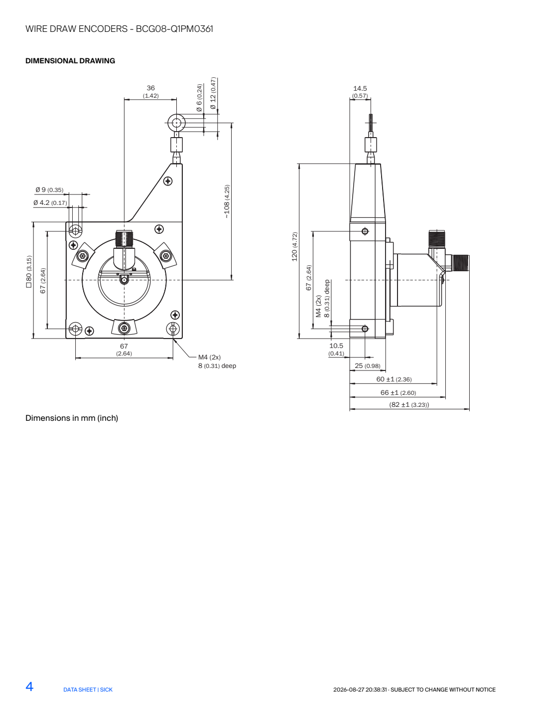 [Klever Portal:8934:3c216c9a400c] SICK BCG08-Q1PM0361